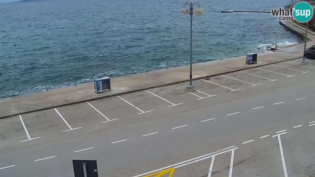 Vodice spletna kamera – marina in riva