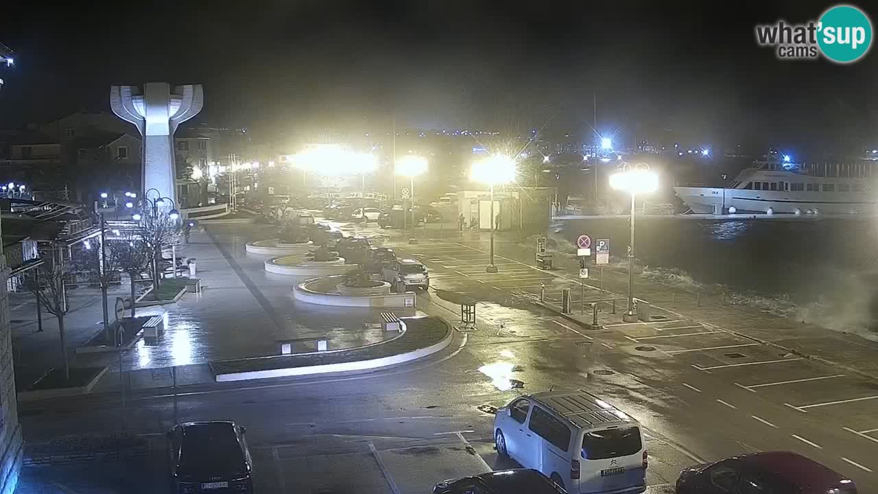 Vodice livecam – marina e il lungomare