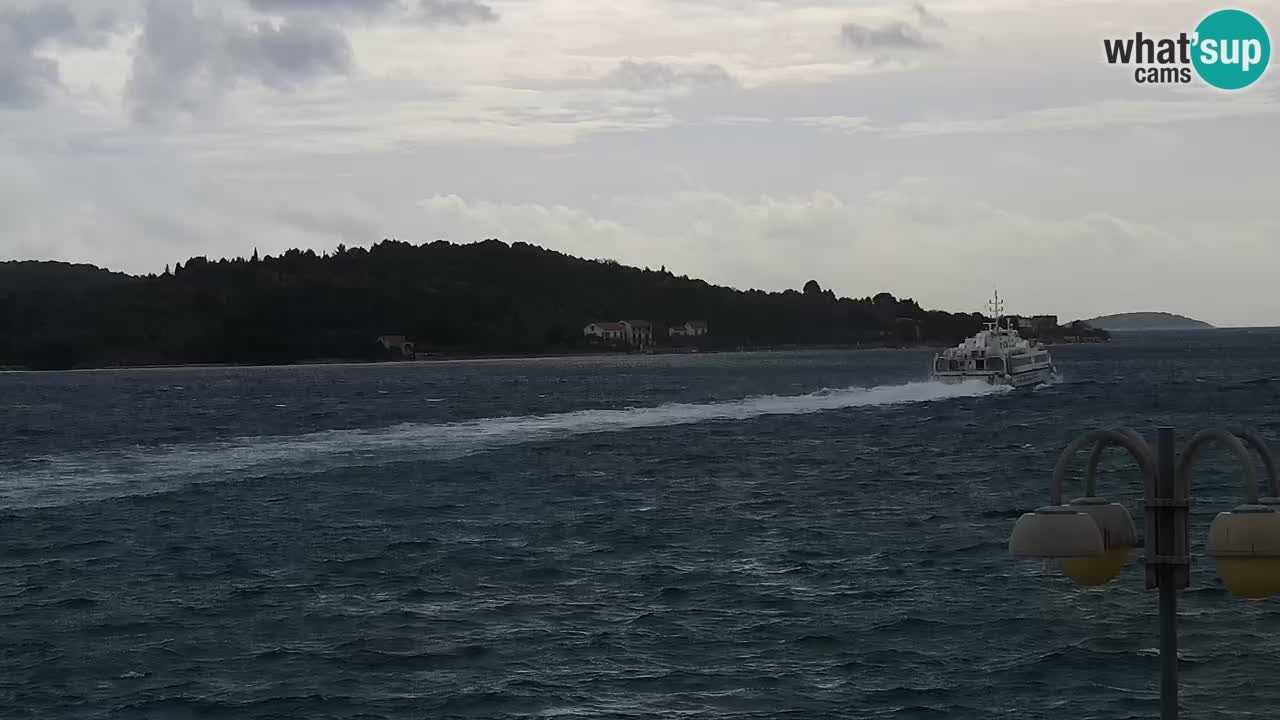 Vodice Live webcam – marina and  seafront