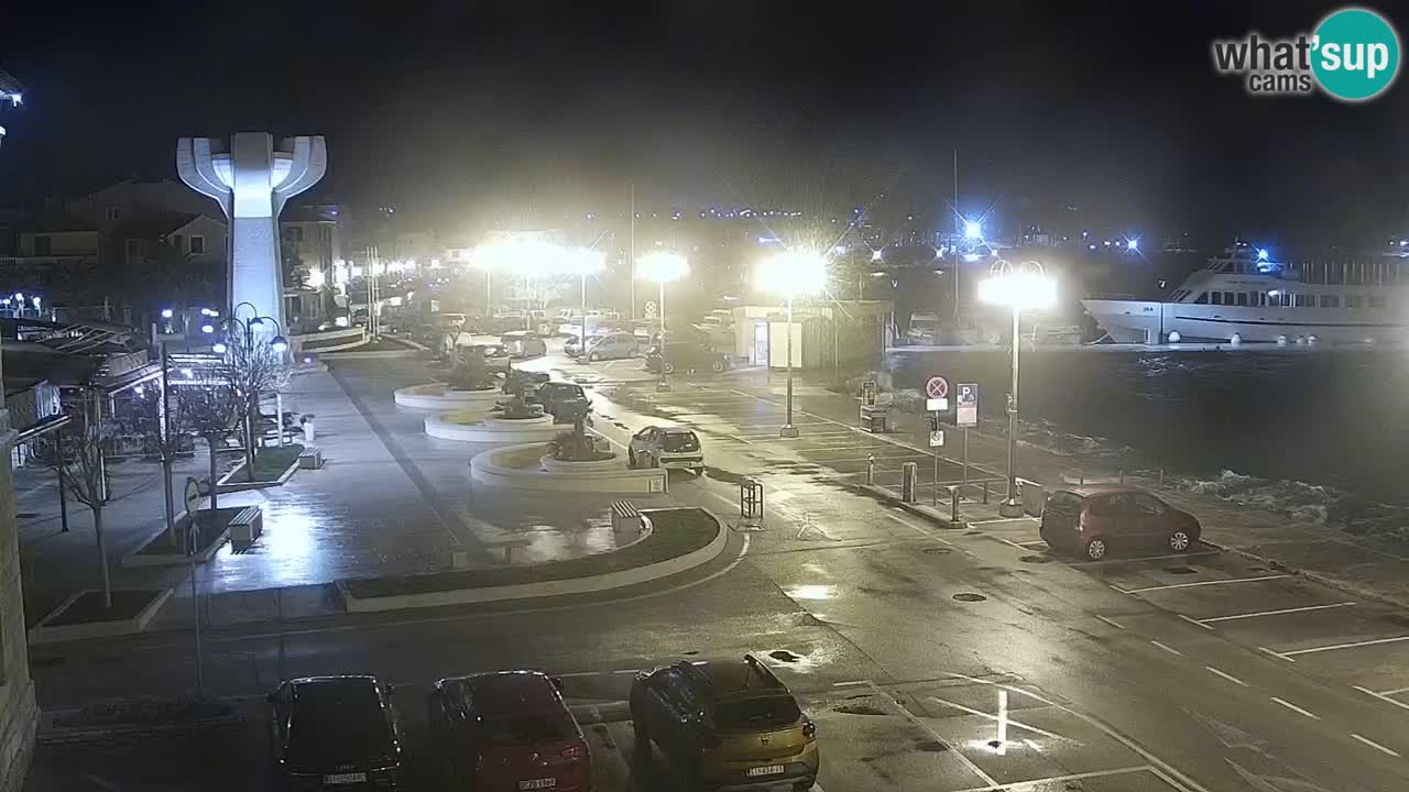 Vodice webcam – marina i meer