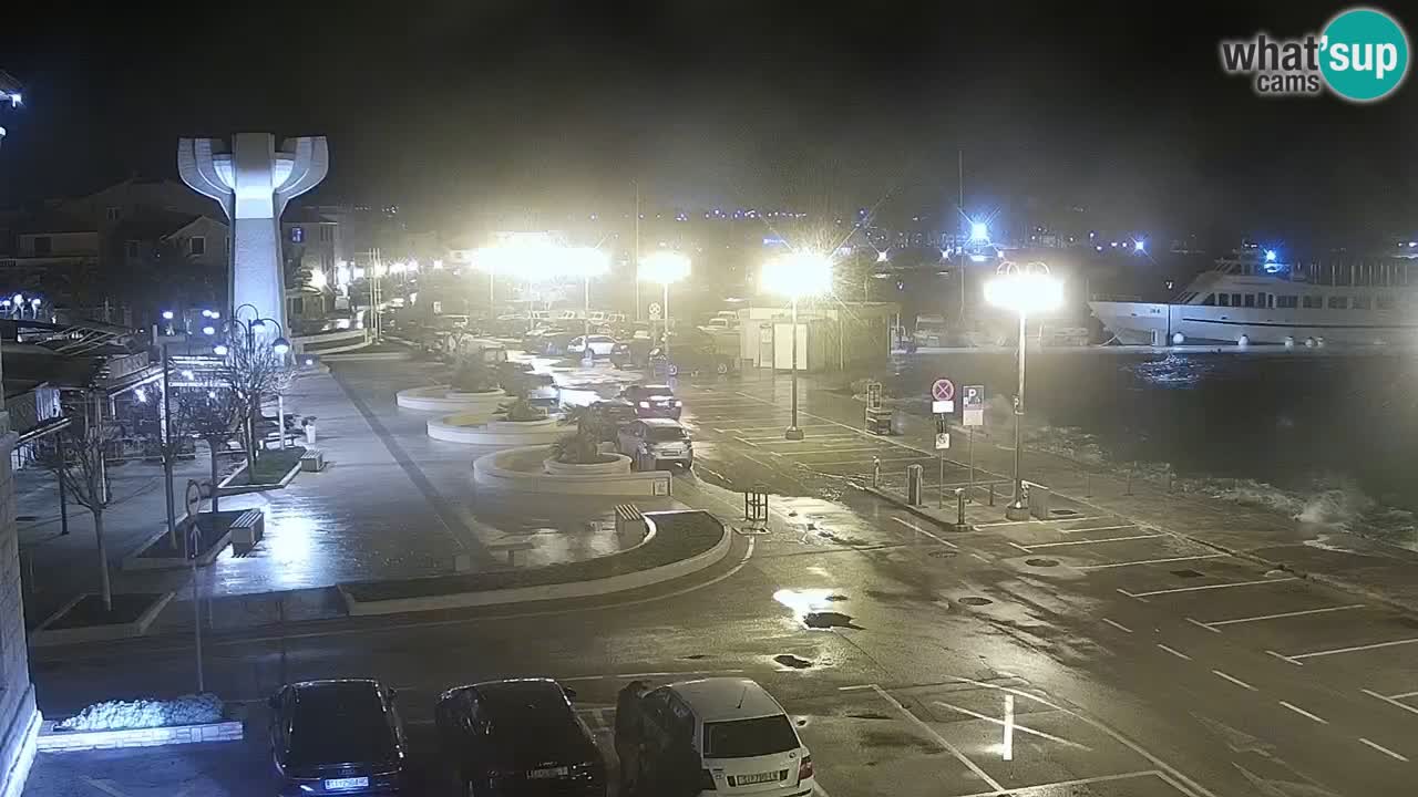 Vodice webcam – marina i meer