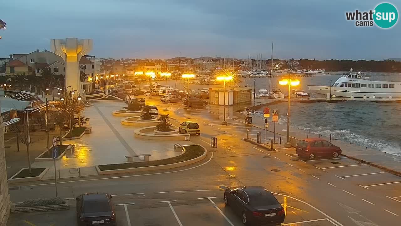 Vodice livecam – marina e il lungomare