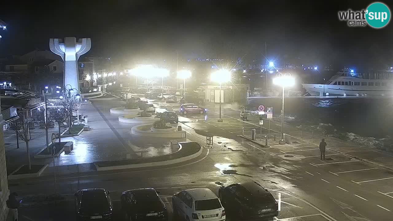 Vodice livecam – marina e il lungomare