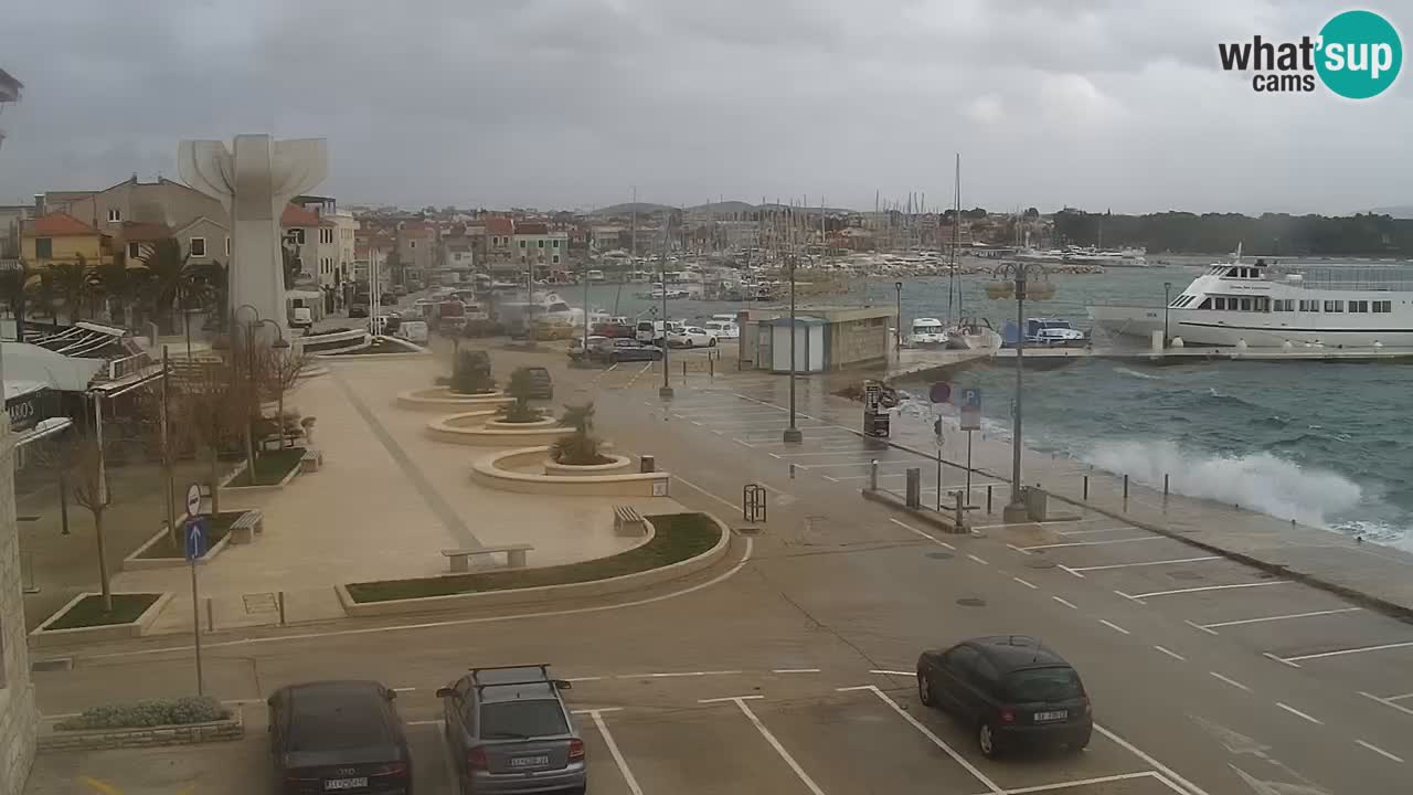Vodice webcam – marina i meer