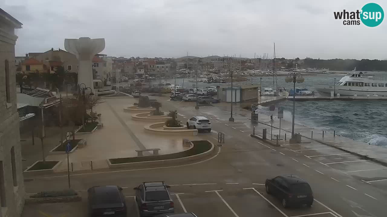 Vodice webcam – marina i meer