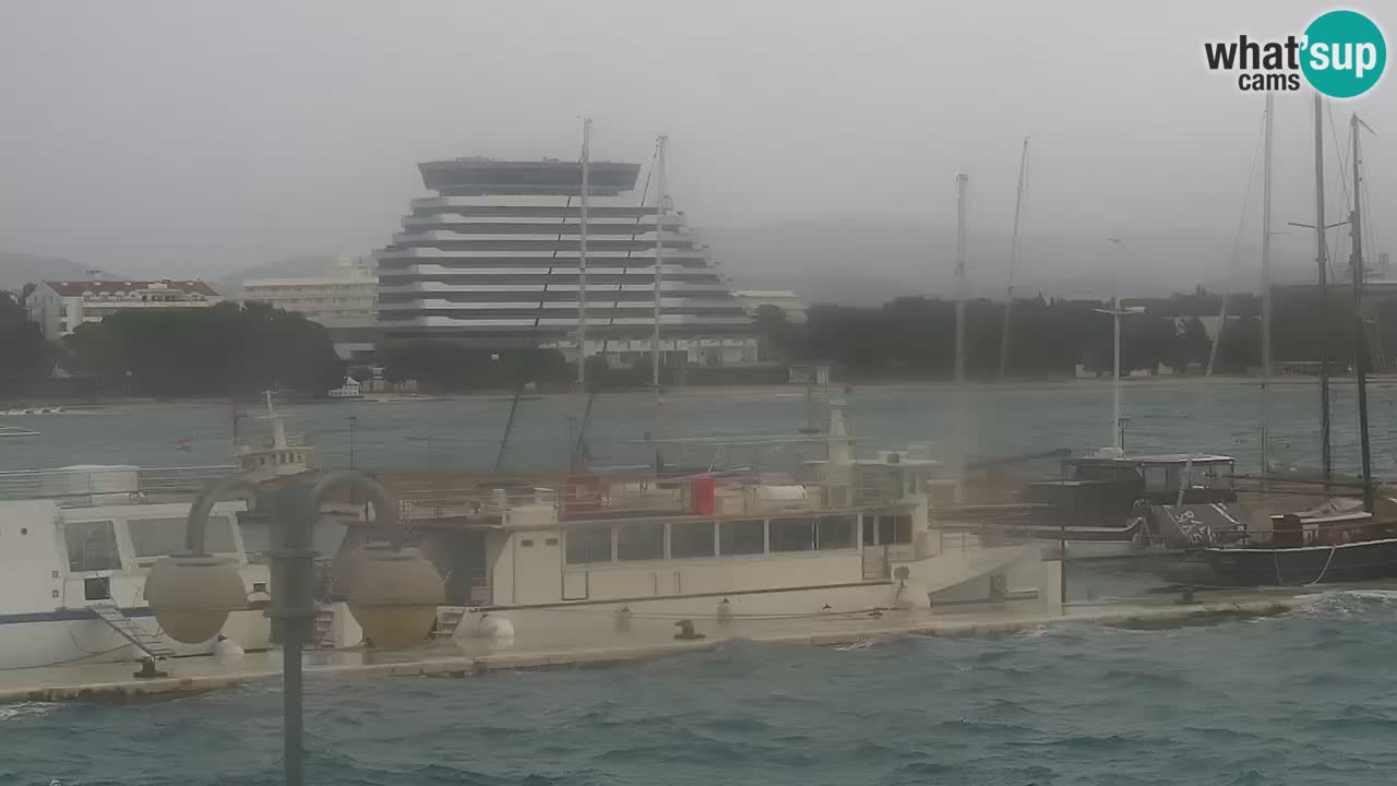 Vodice webcam live – front de mer