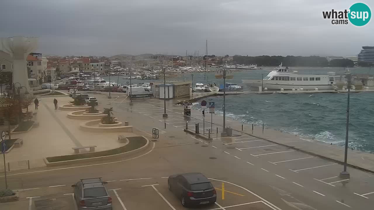 Vodice webcam live – front de mer