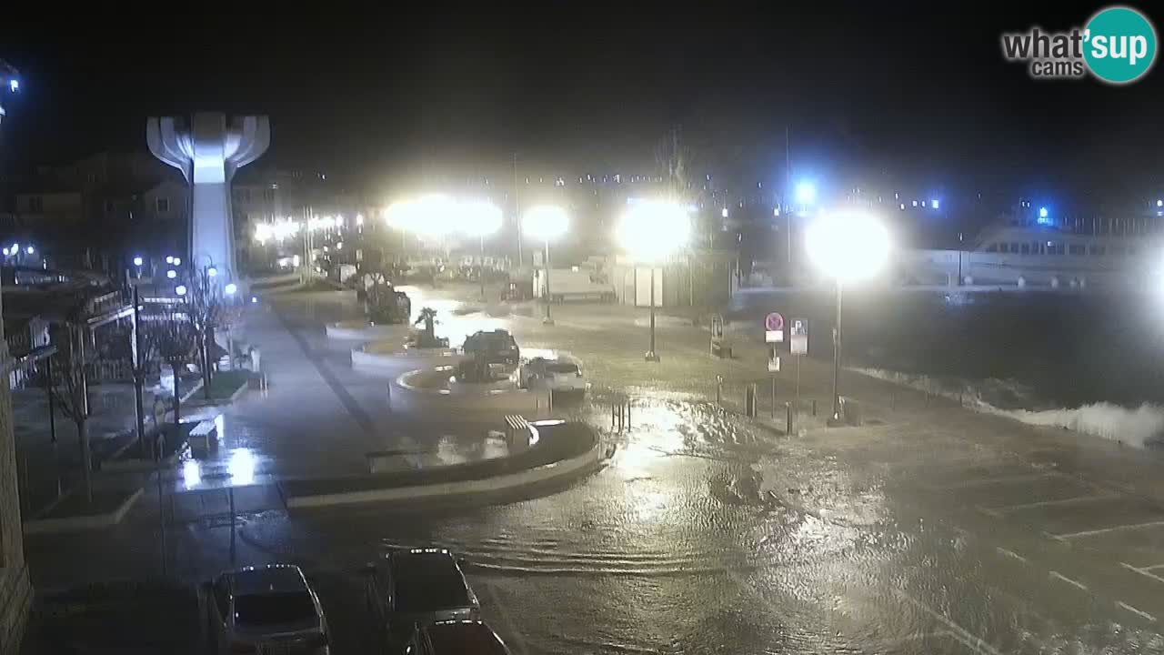 Vodice livecam – marina e il lungomare