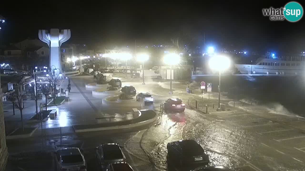Vodice livecam – marina e il lungomare