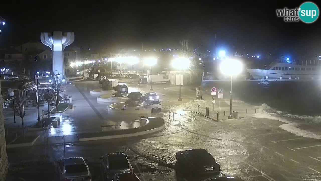 Vodice webcam – marina i meer