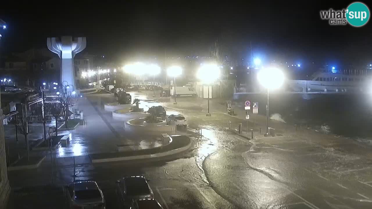 Vodice webcam – marina i meer