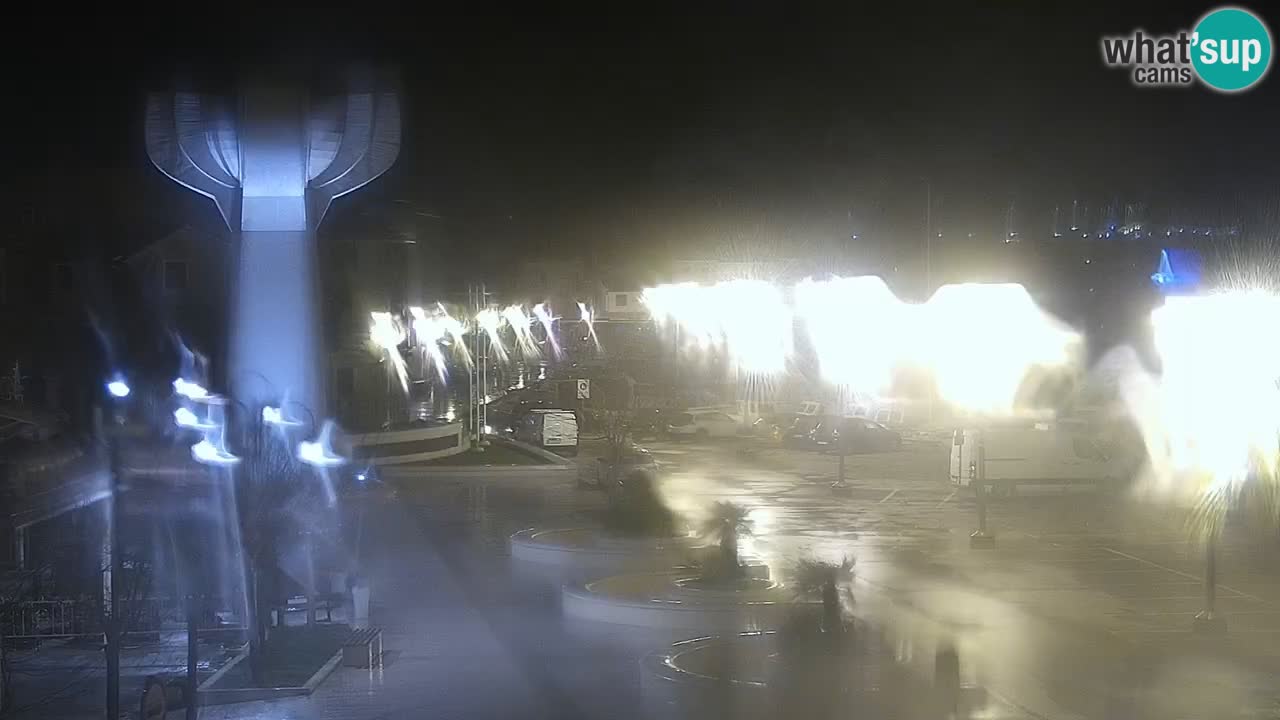 Vodice webcam – marina i meer