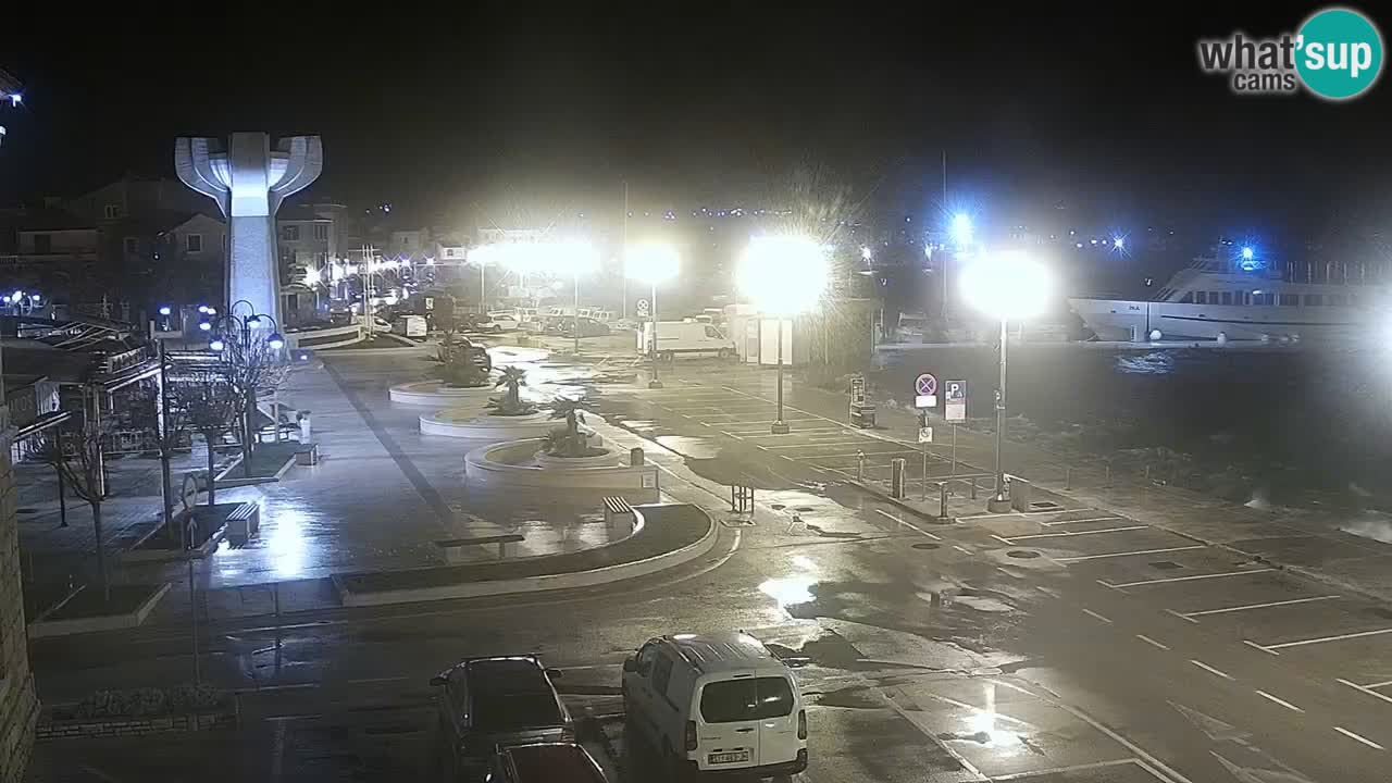Vodice webcam – marina i meer