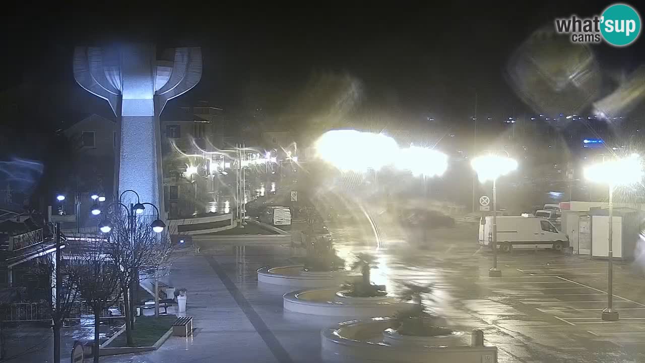 Vodice livecam – marina e il lungomare