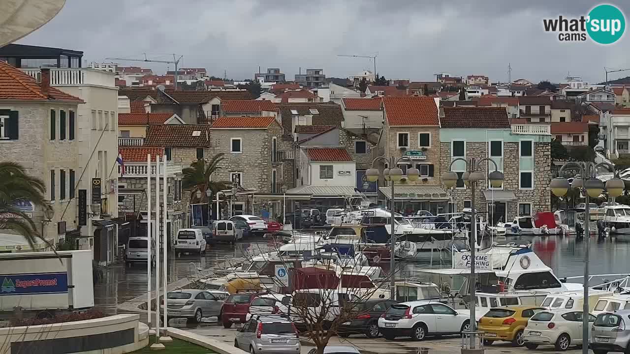 Vodice webcam live – front de mer