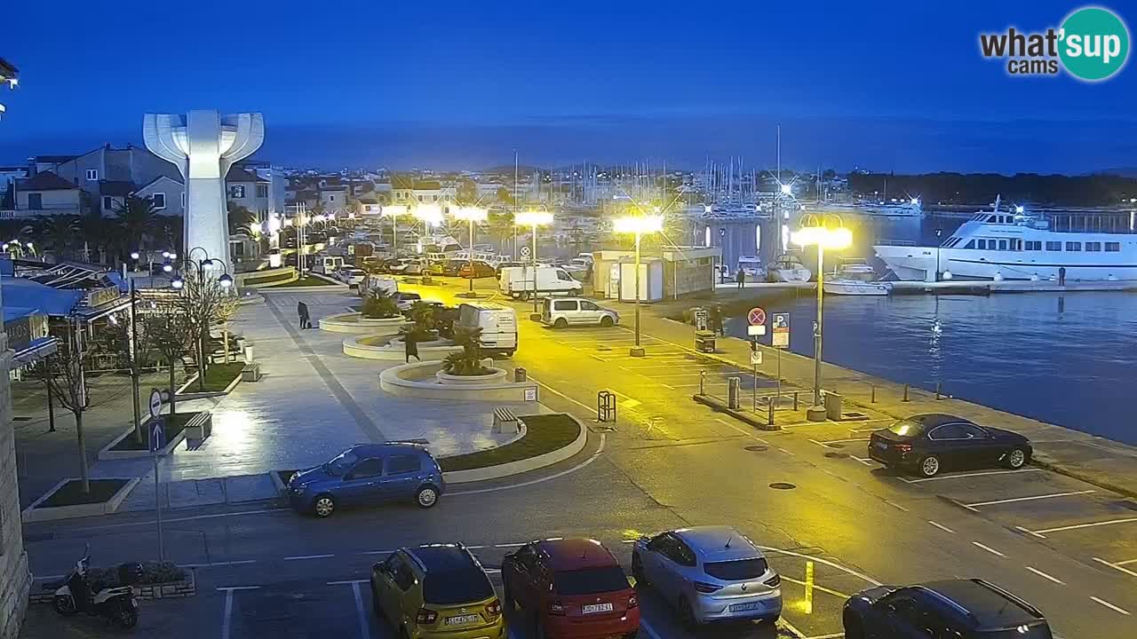 Vodice webcam – marina i meer
