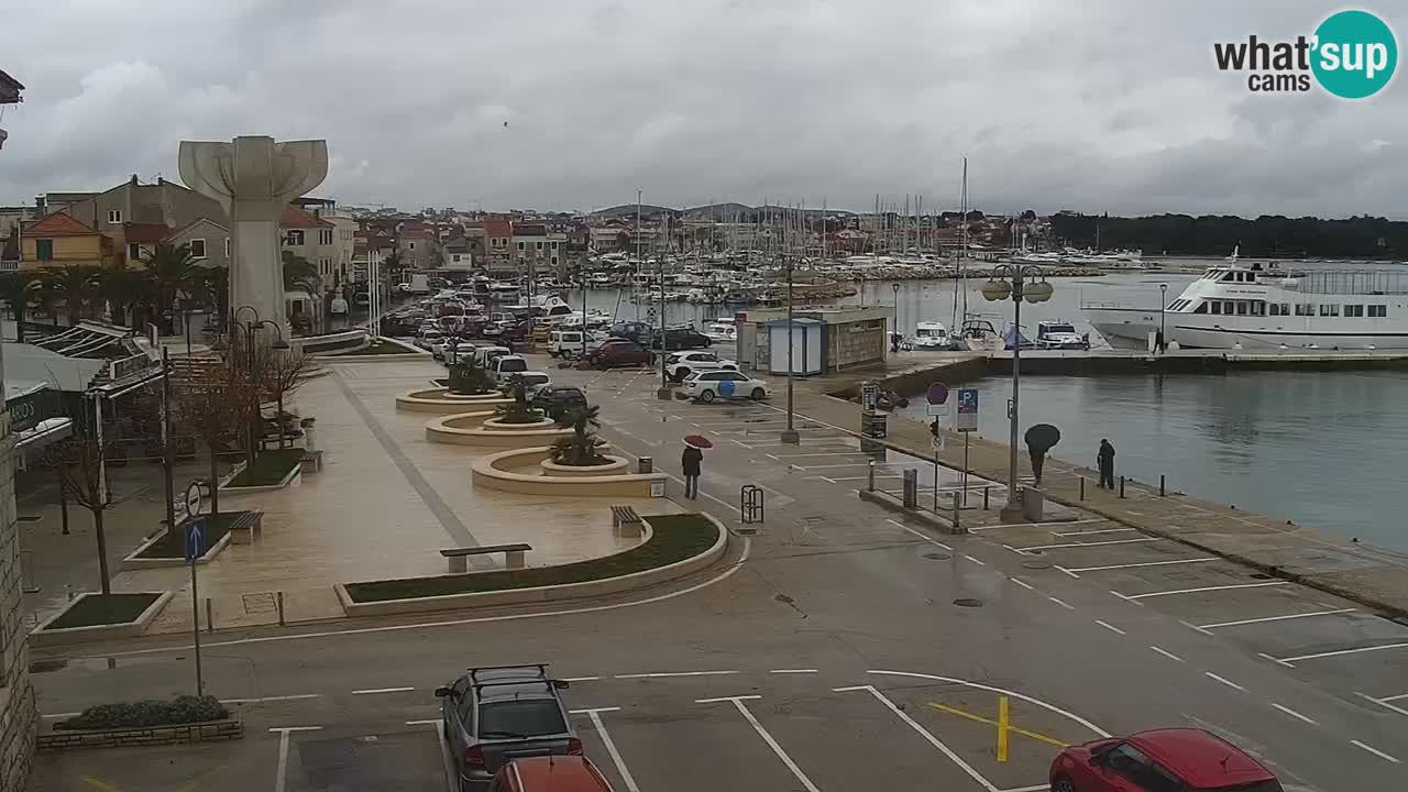 Vodice webcam – marina i meer