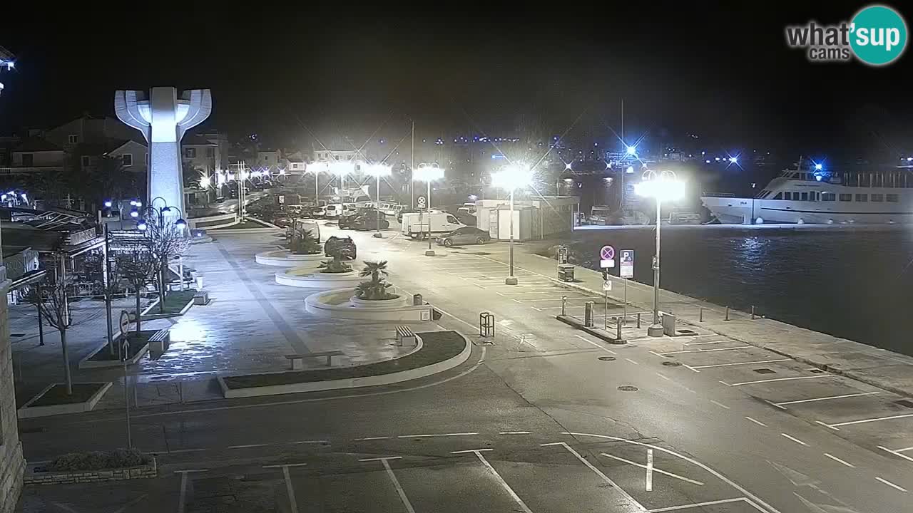 Vodice livecam – marina e il lungomare