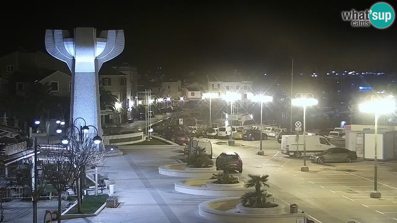 Vodice livecam – marina e il lungomare