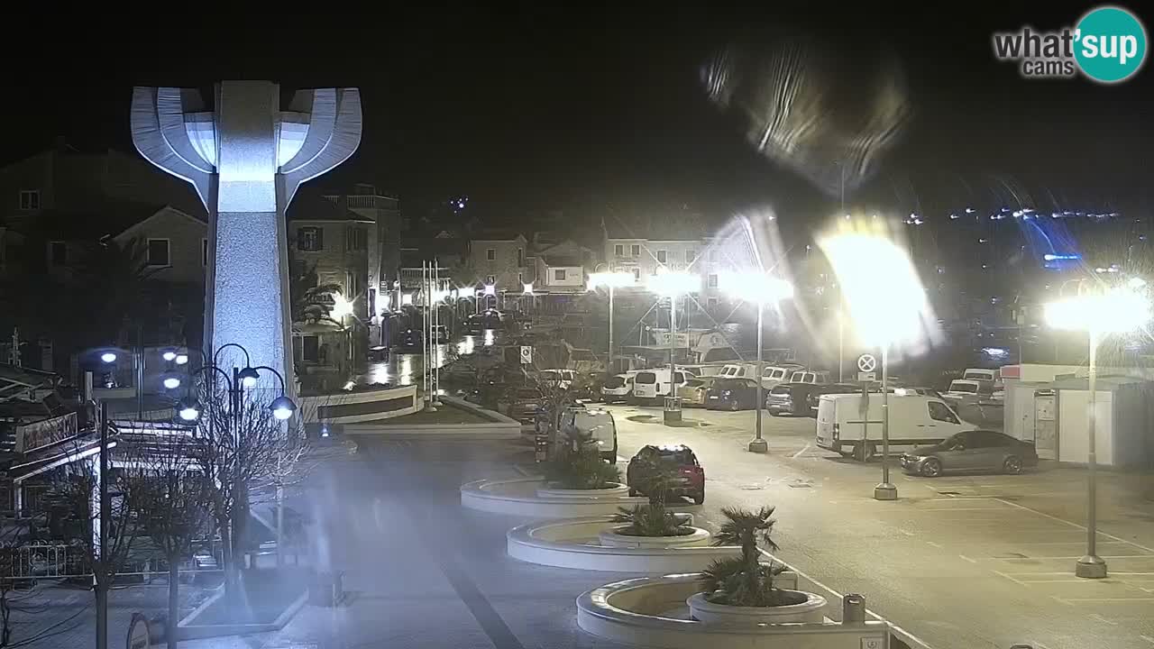 Vodice livecam – marina e il lungomare