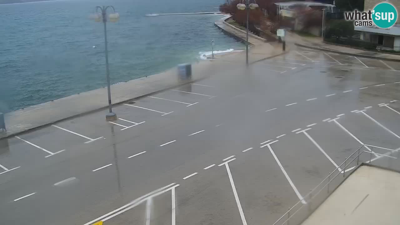 Vodice webcam live – front de mer