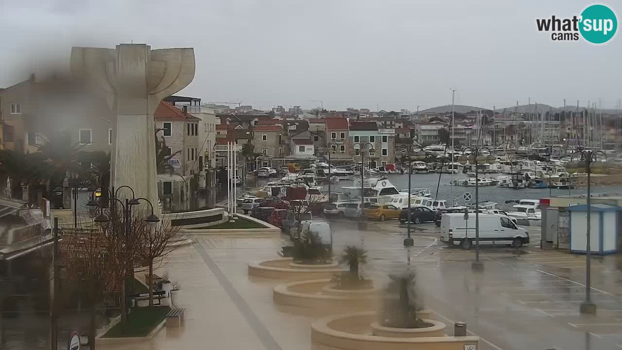 Vodice livecam – marina e il lungomare