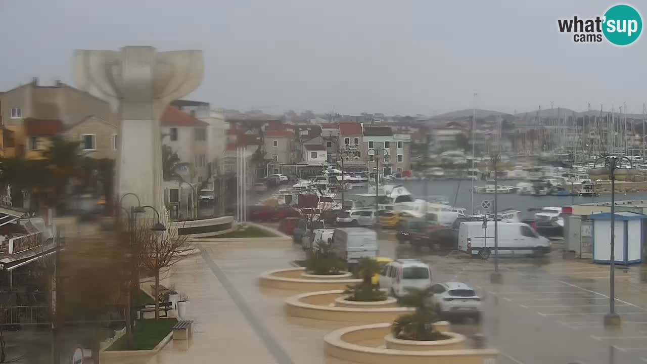 Vodice livecam – marina e il lungomare