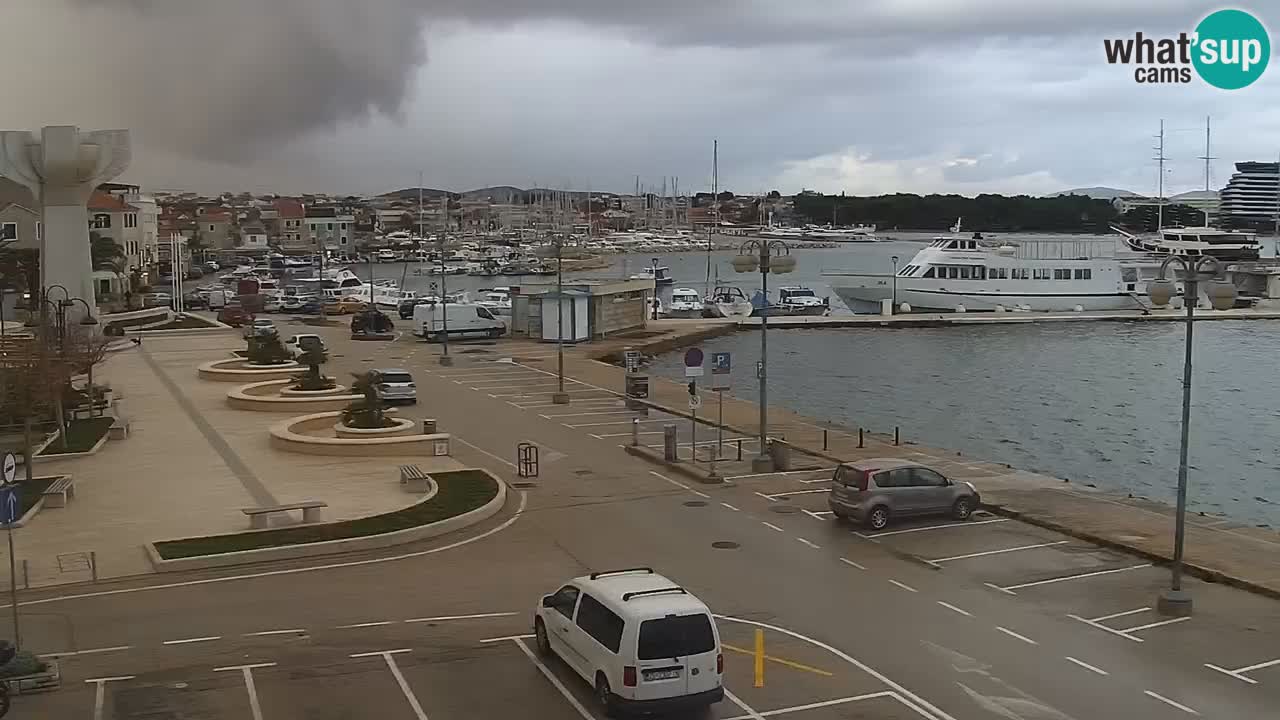 Vodice web kamera – marina i riva