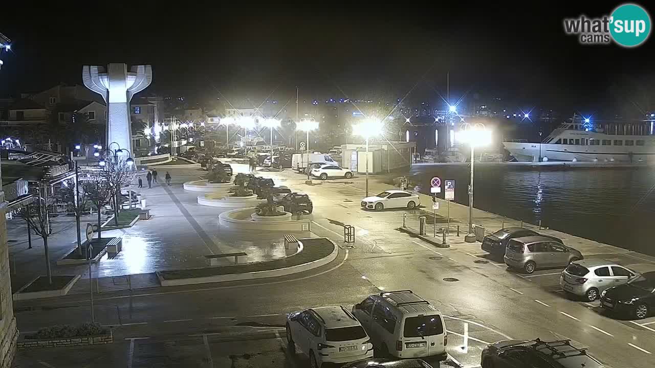 Vodice webcam – marina i meer