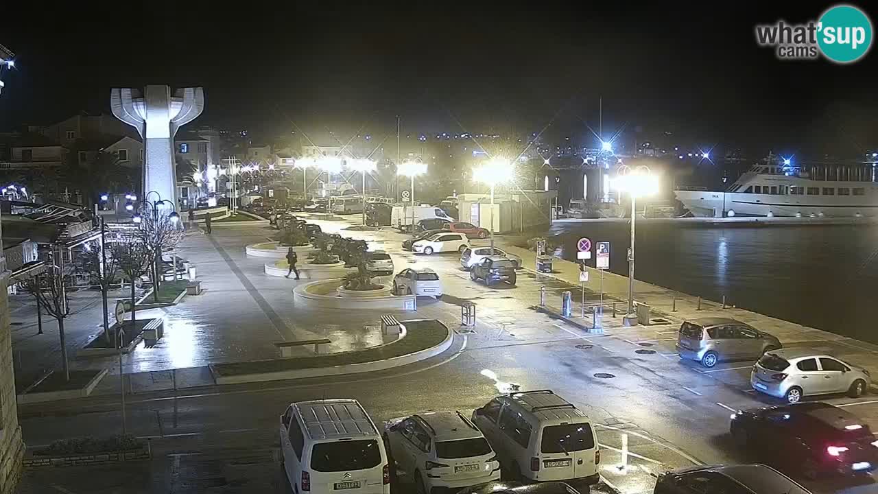 Vodice webcam live – front de mer