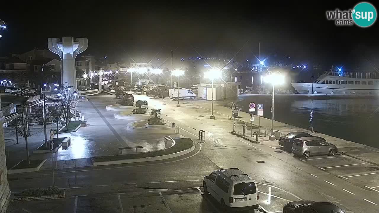 Vodice webcam – marina i meer