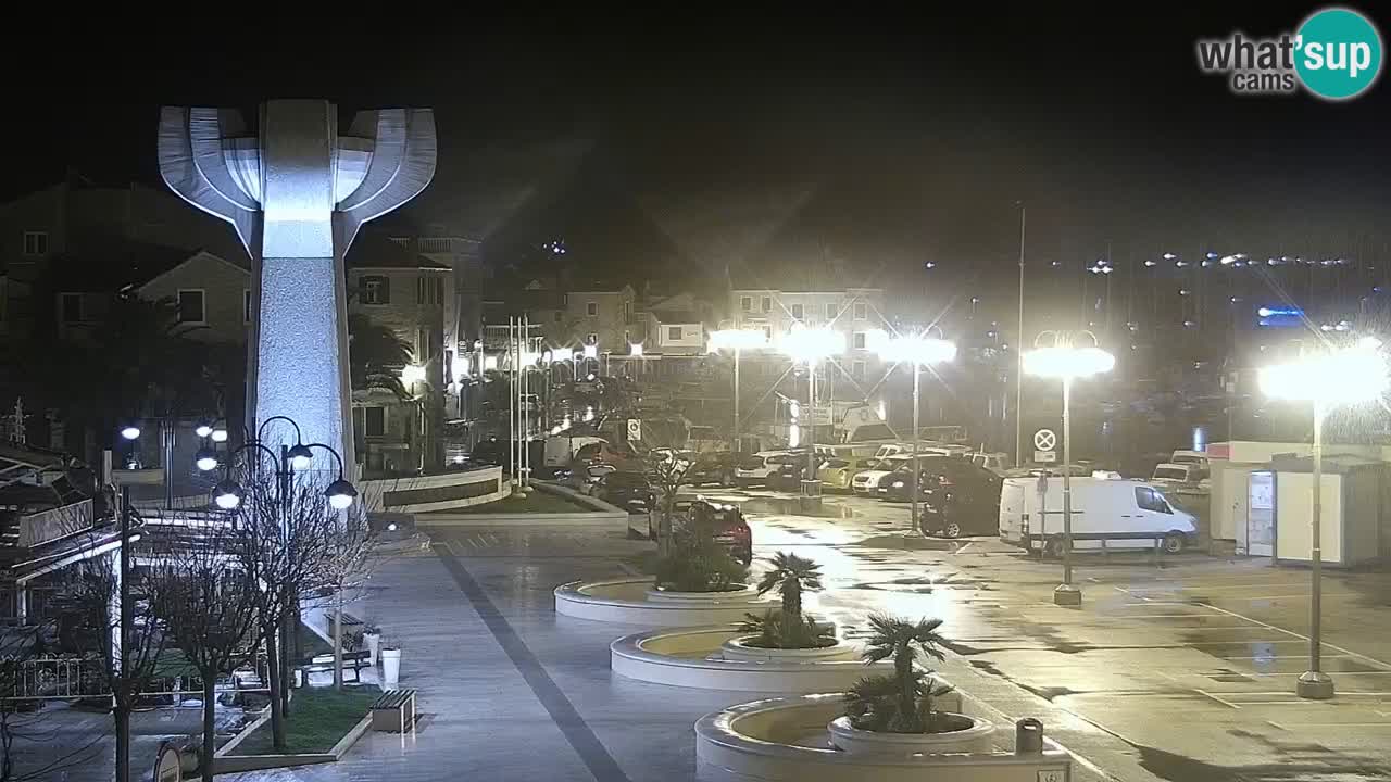 Vodice webcam – marina i meer