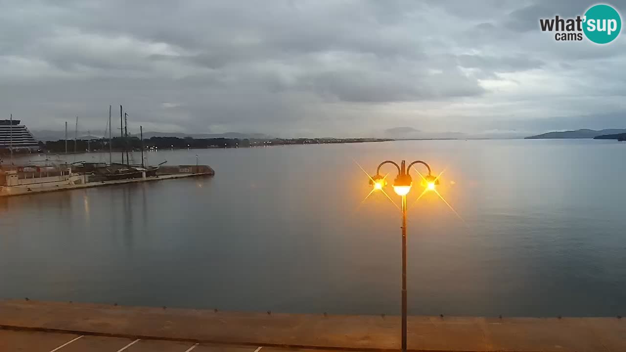 Vodice web kamera – marina i riva