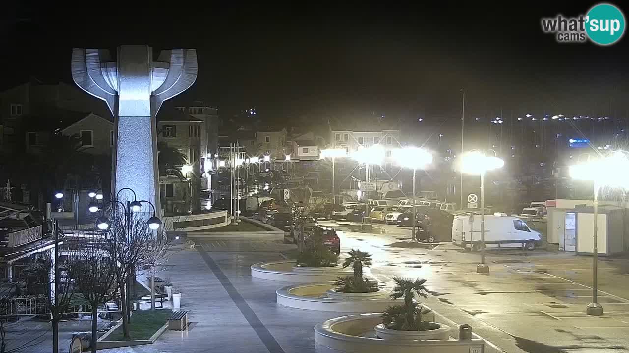 Vodice webcam – marina i meer