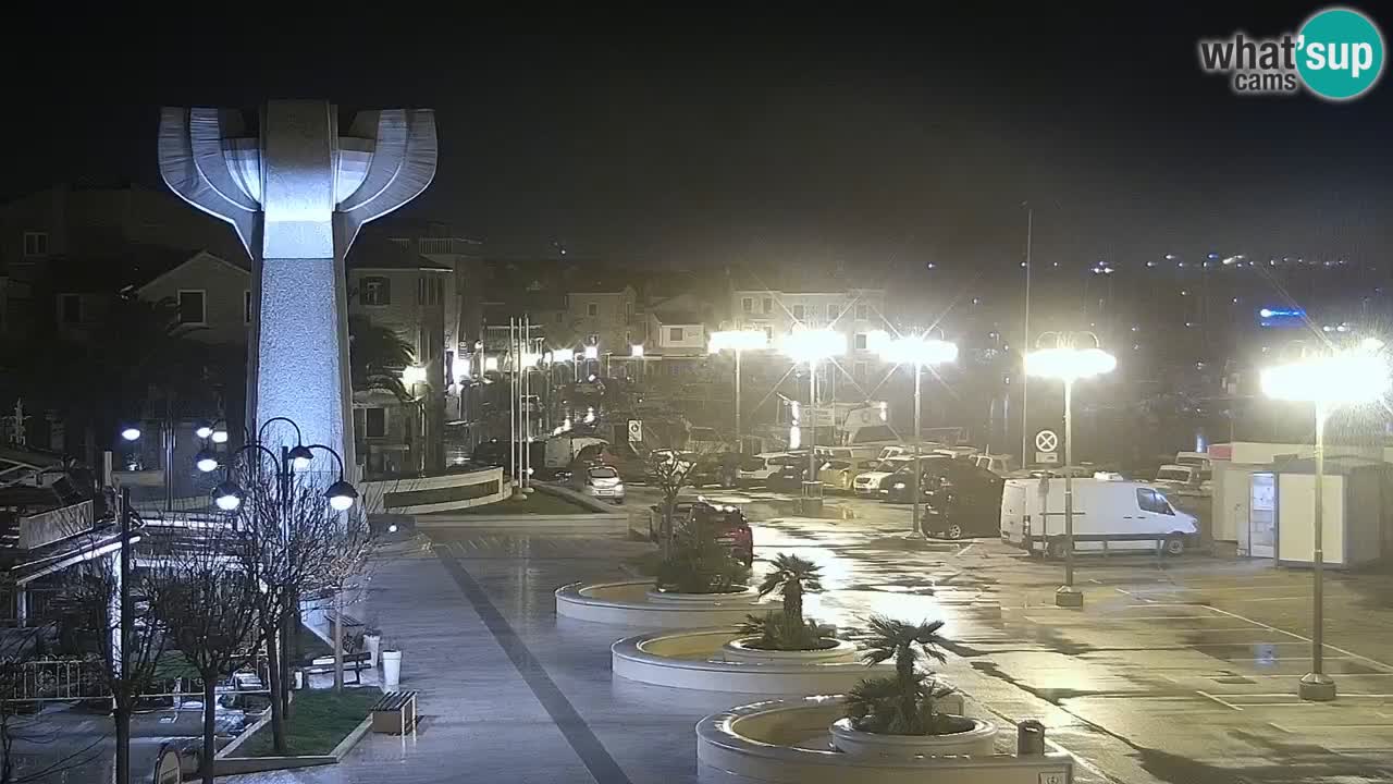 Vodice livecam – marina e il lungomare