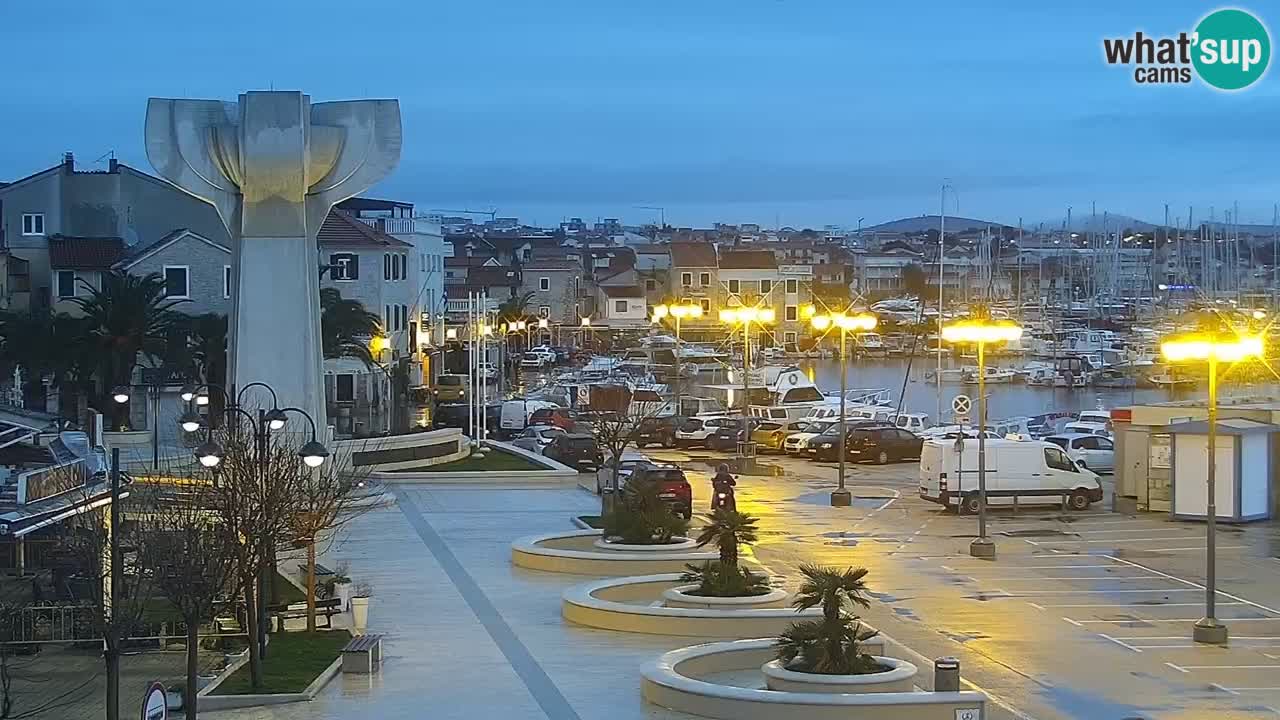 Vodice livecam – marina e il lungomare