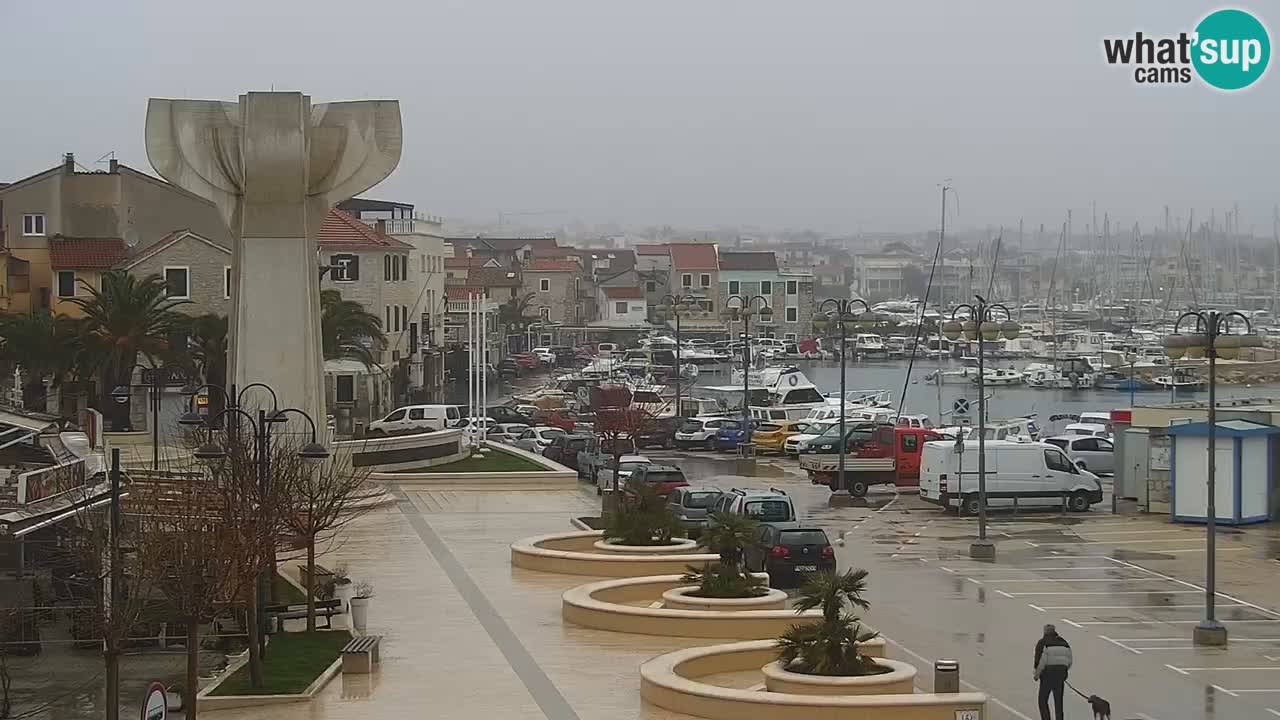 Vodice webcam – marina i meer