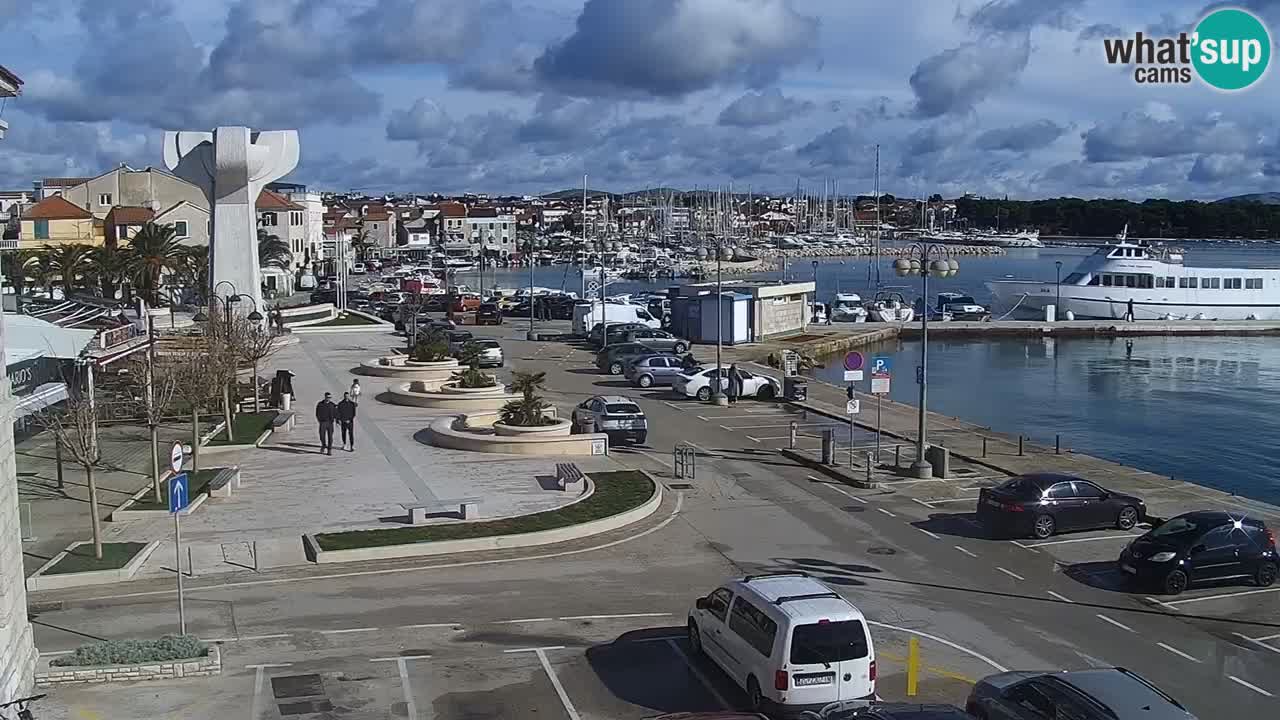Vodice webcam – marina i meer