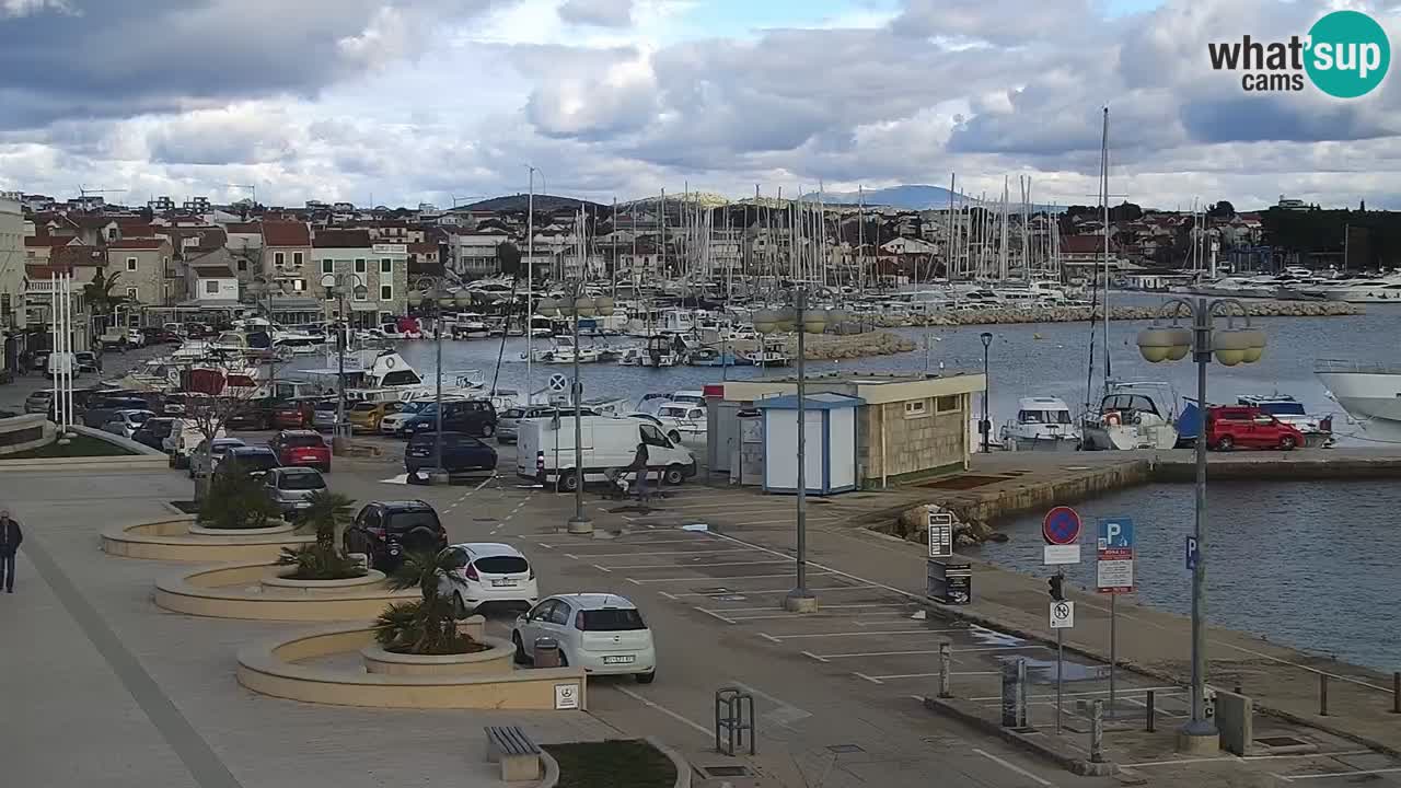 Vodice webcam live – front de mer