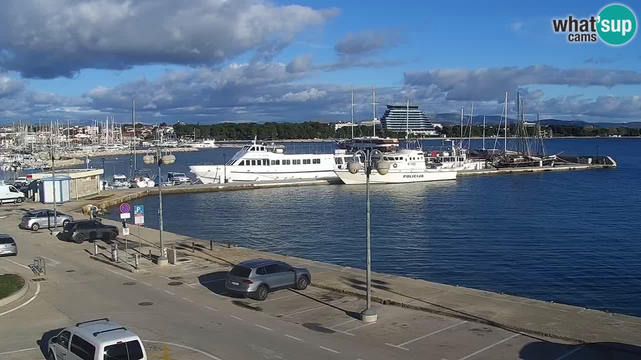 Vodice web kamera – marina i riva