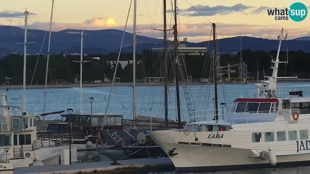 Vodice webcam live – front de mer