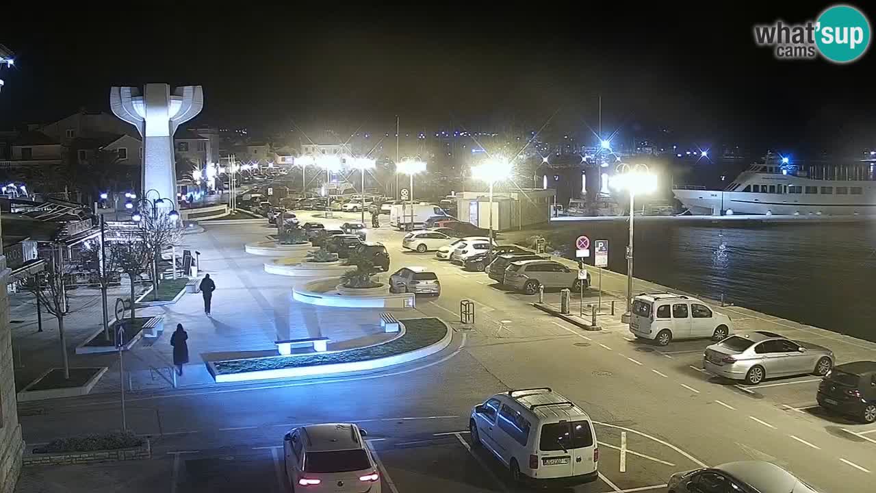 Vodice webcam – marina i meer