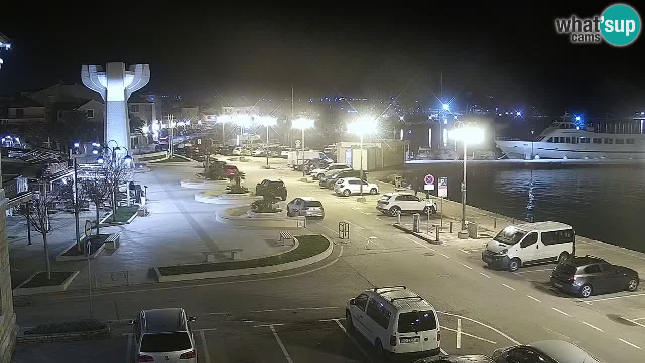 Vodice livecam – marina e il lungomare
