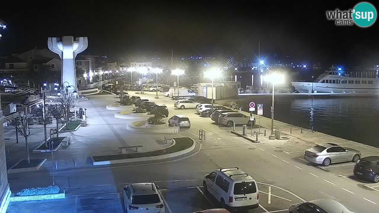 Vodice livecam – marina e il lungomare