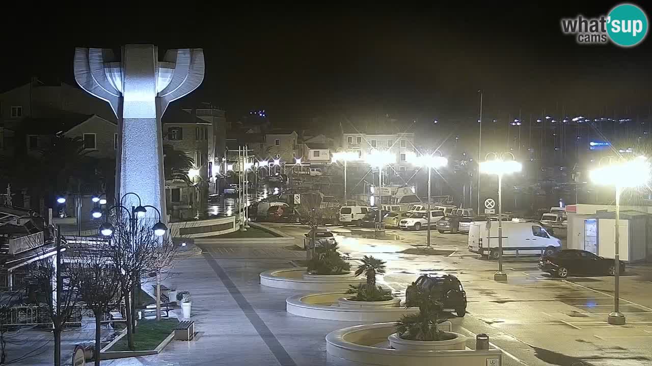 Vodice webcam – marina i meer
