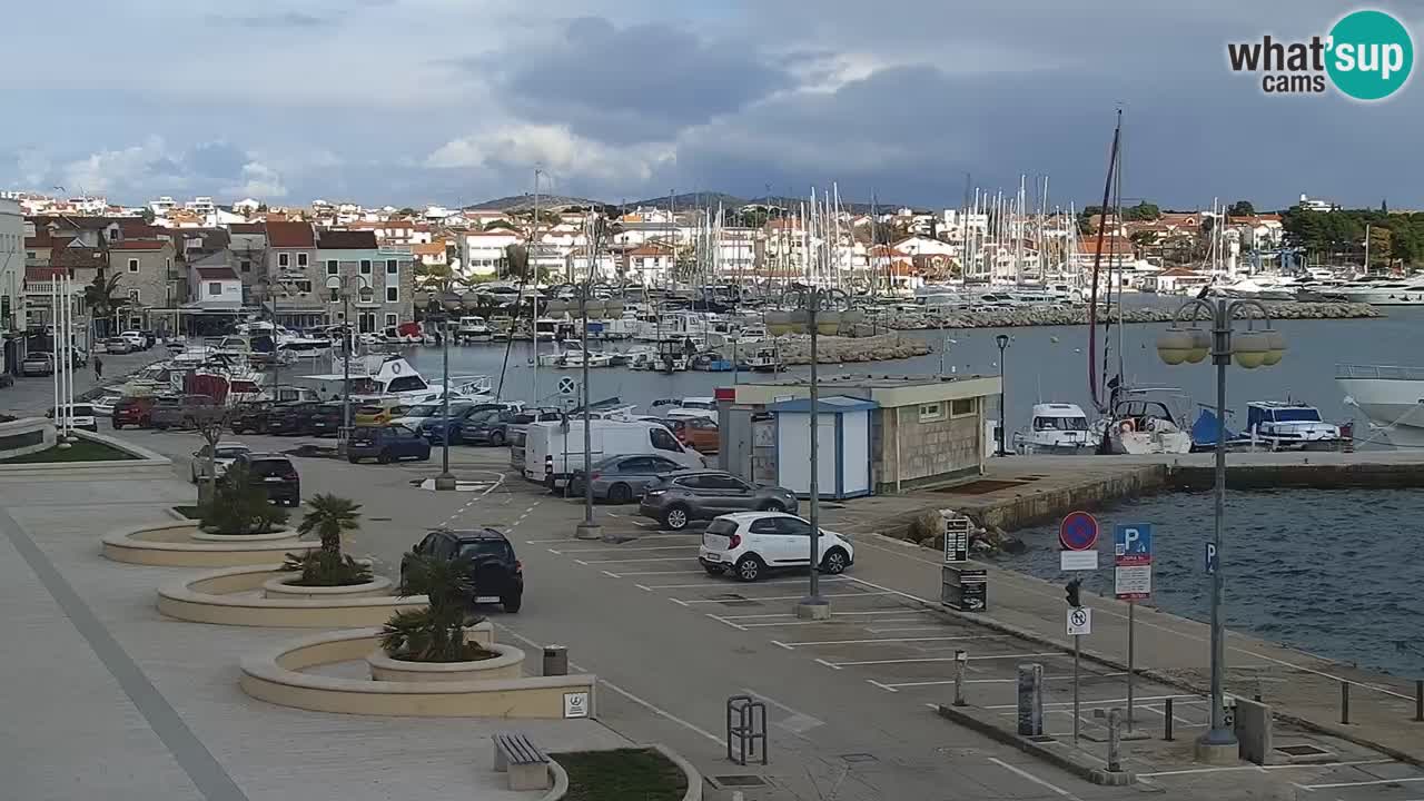 Vodice webcam – marina i meer