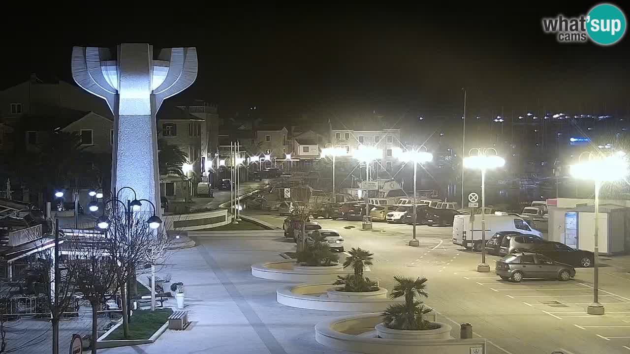 Vodice livecam – marina e il lungomare