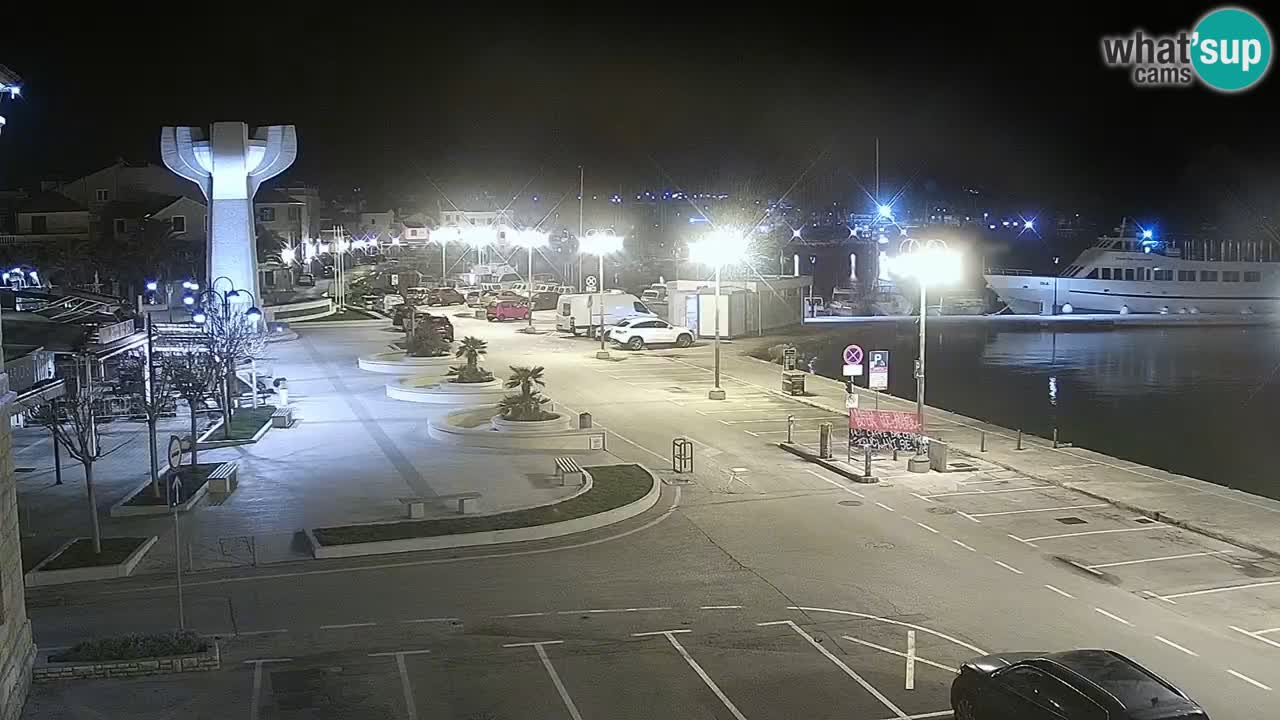 Vodice livecam – marina e il lungomare