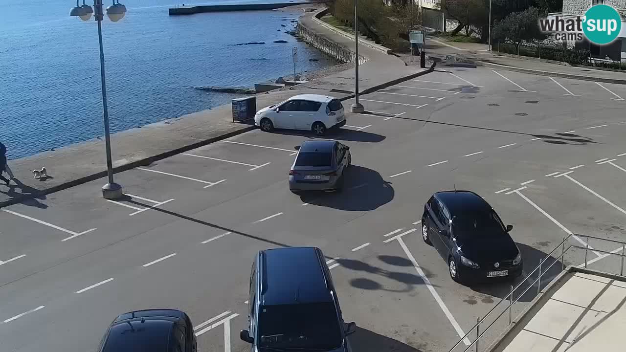 Vodice Live webcam – marina and  seafront