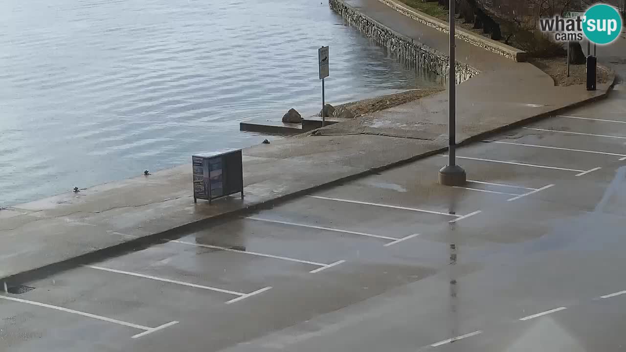 Vodice webcam live – front de mer
